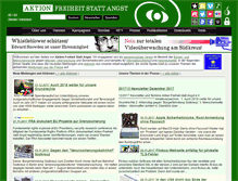 Tablet Screenshot of aktion-freiheitstattangst.org